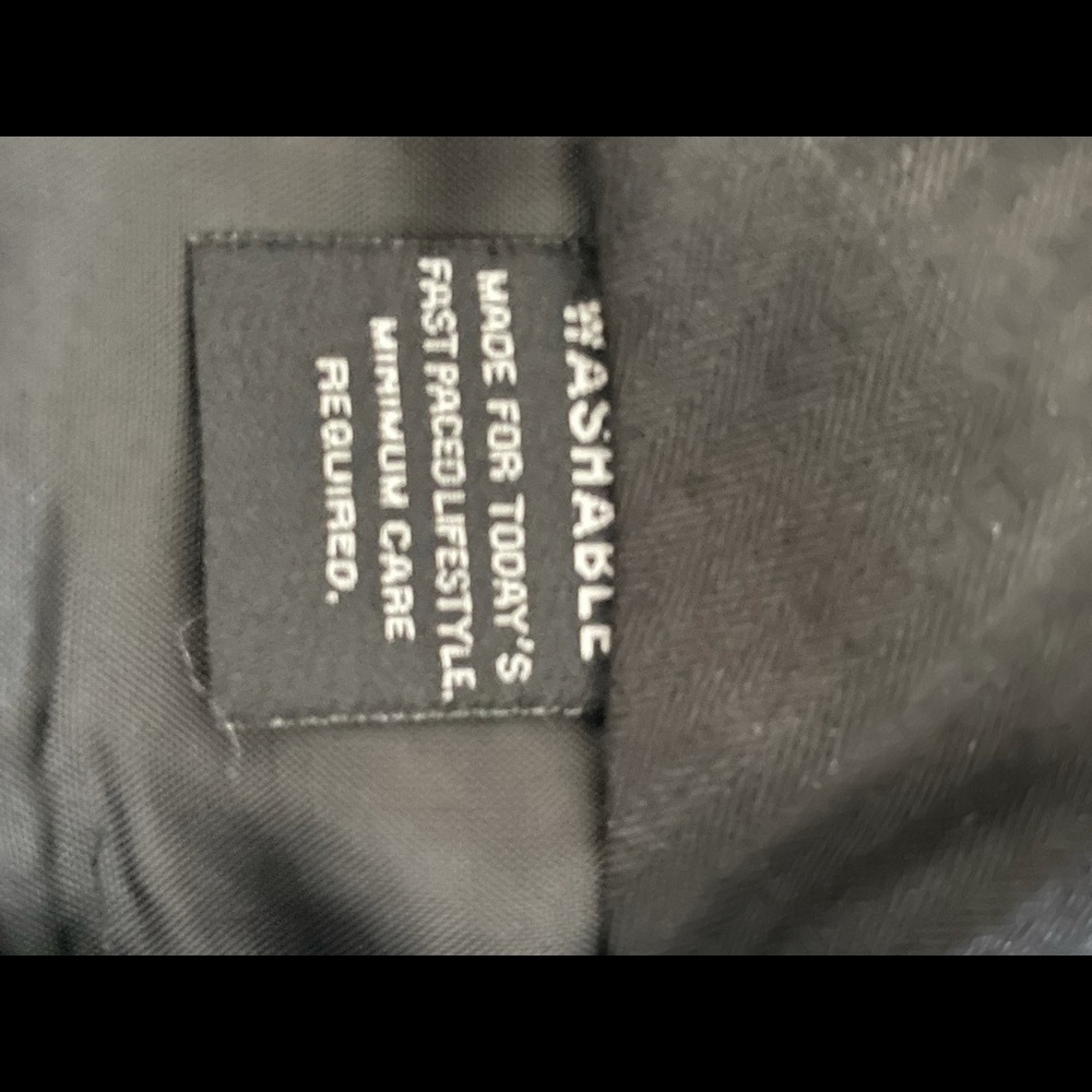 J Brand Blue/Black Sz 4 Textured Pant GUC Washable - Picture 7 of 11